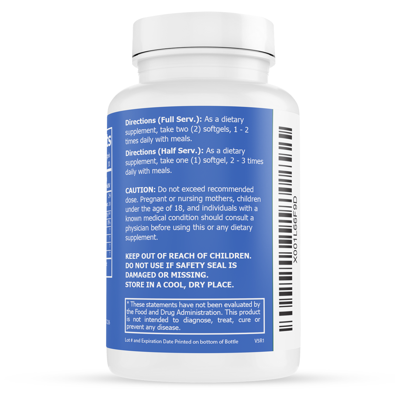 Whole Nature Omega 3 Fish Oil 2400mg-2