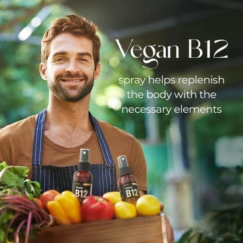B12 Liquid Spray – Vitamin B12 Drops for Energy and Nerve Function