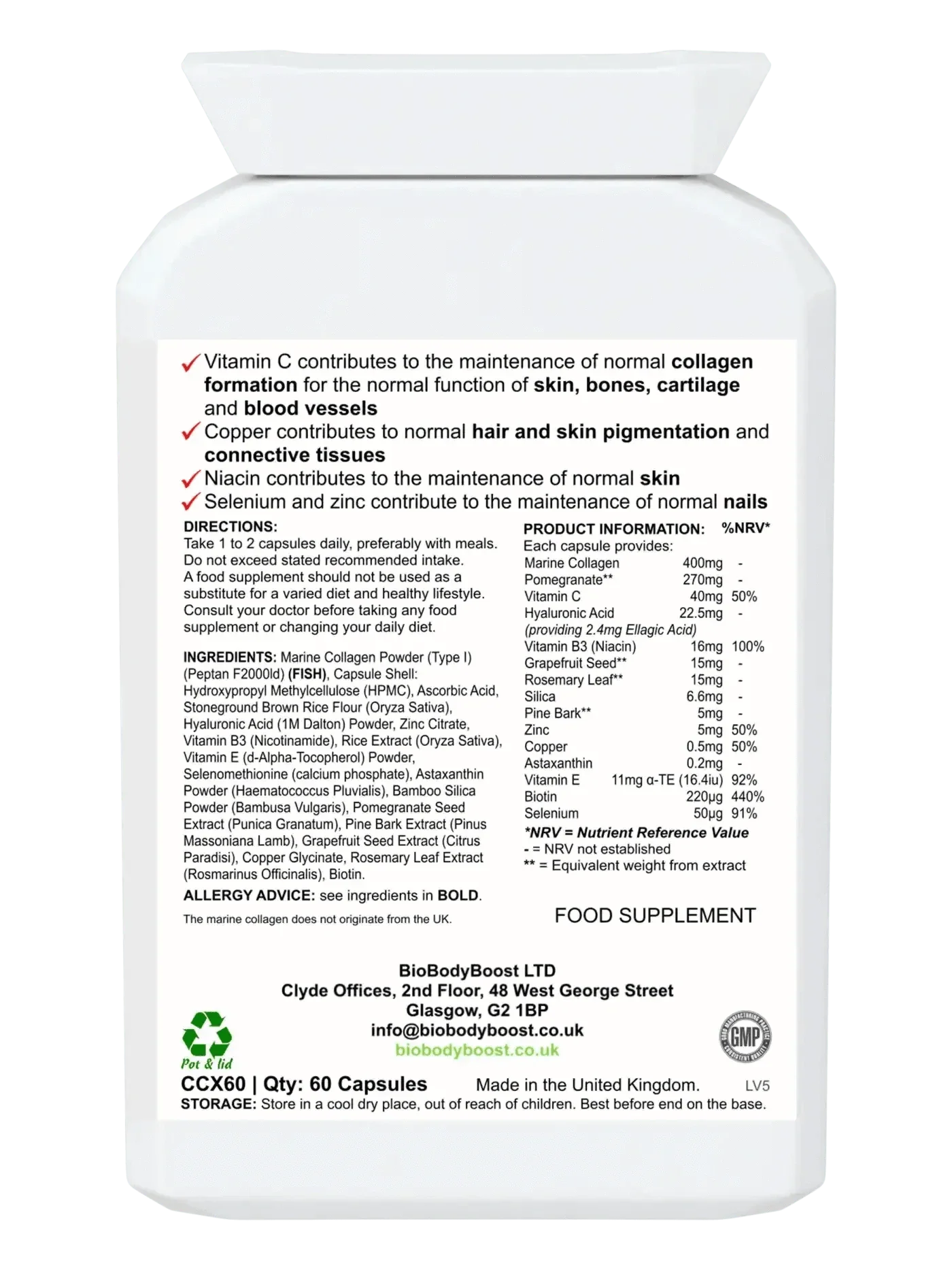 BioBeauty Blend - Marine Collagen Complex-1