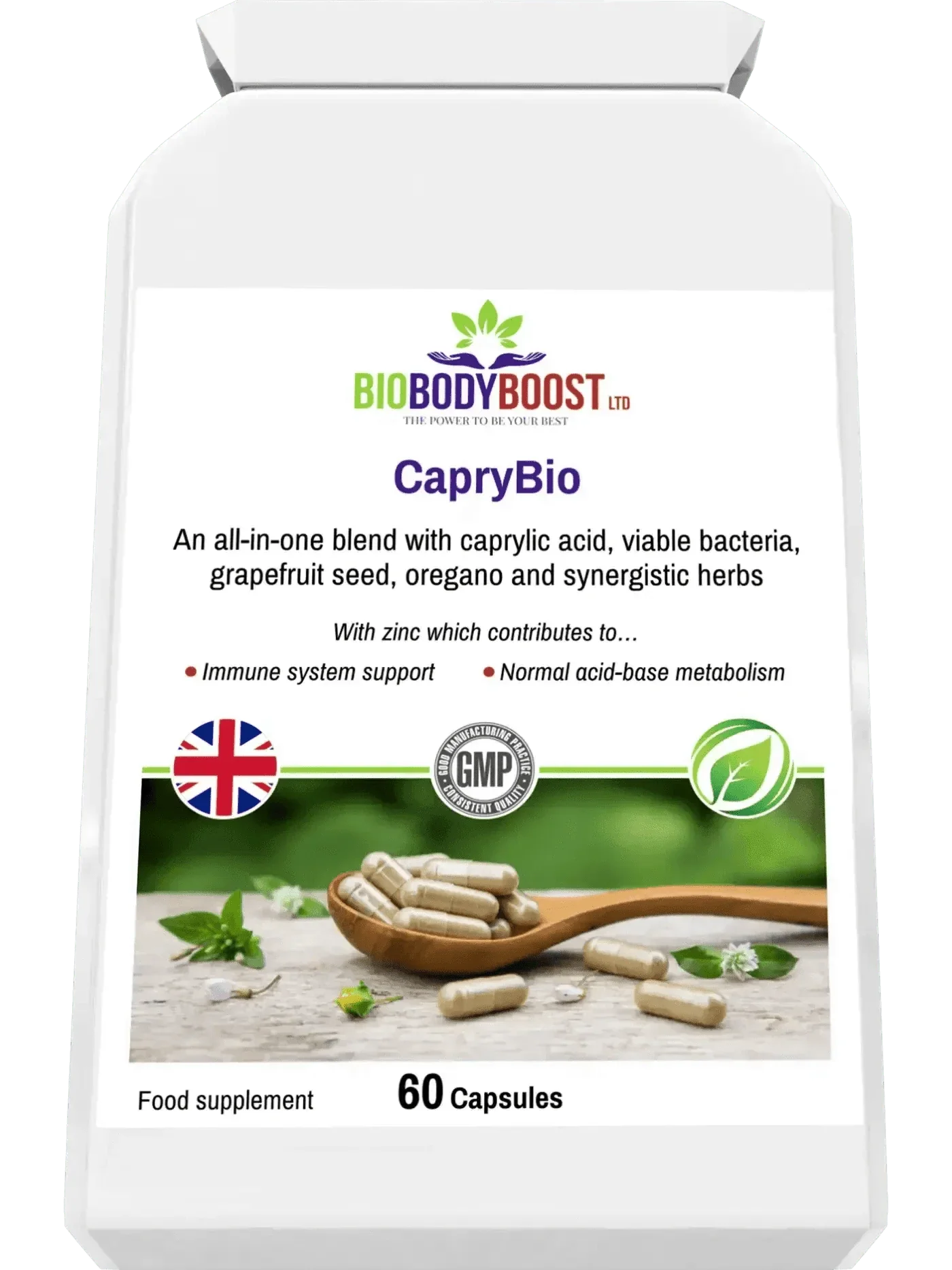 CapryBio - Antifungal Caprylic Acid Capsules for Digestive Health-4