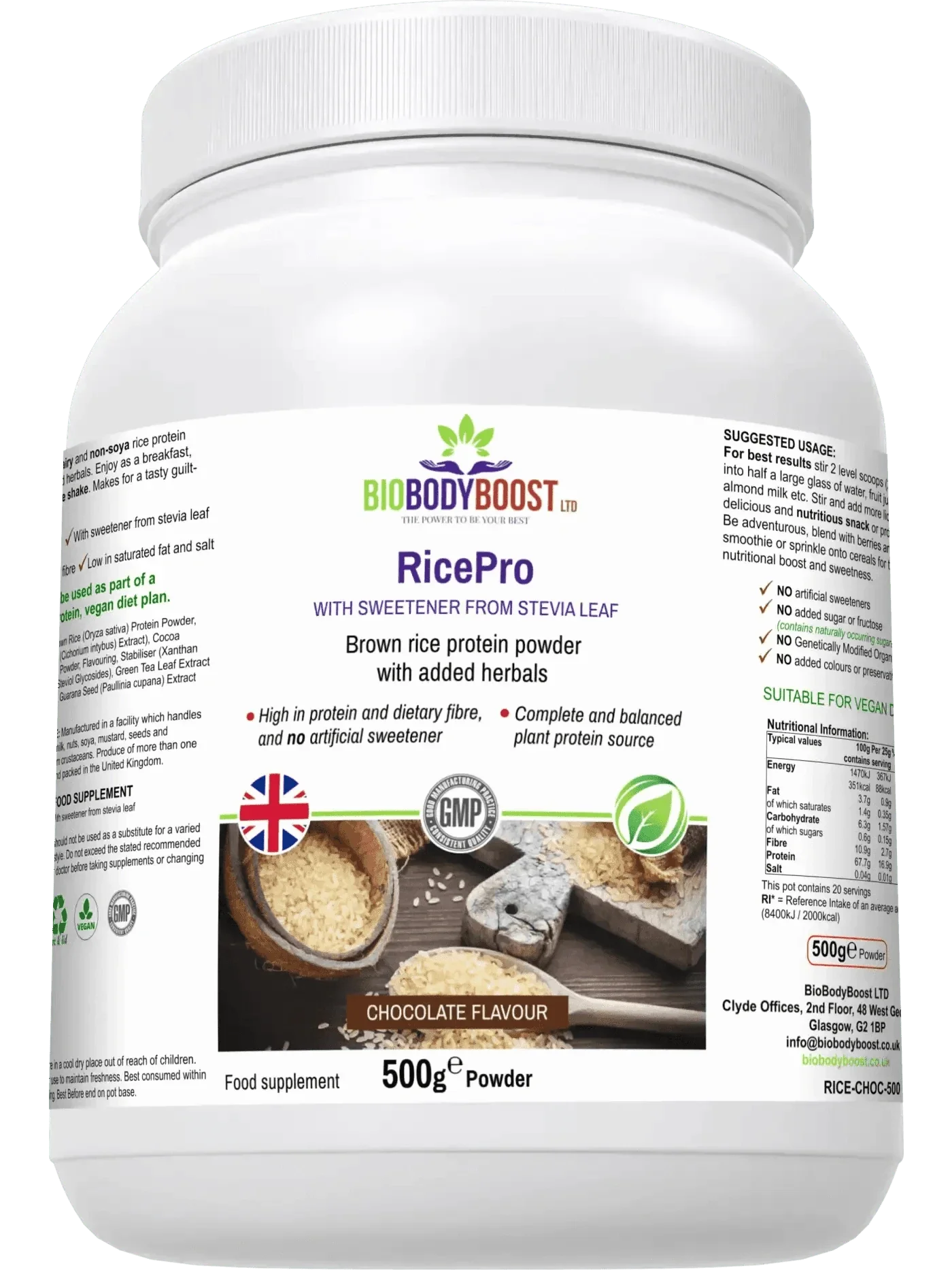 RicePro - Rice Protein Powder Blend-3