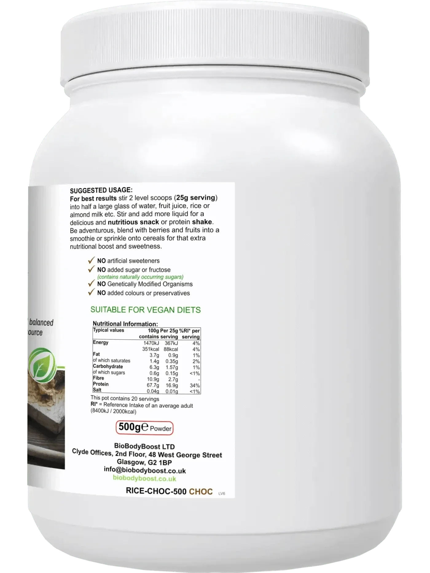 RicePro - Rice Protein Powder Blend-1