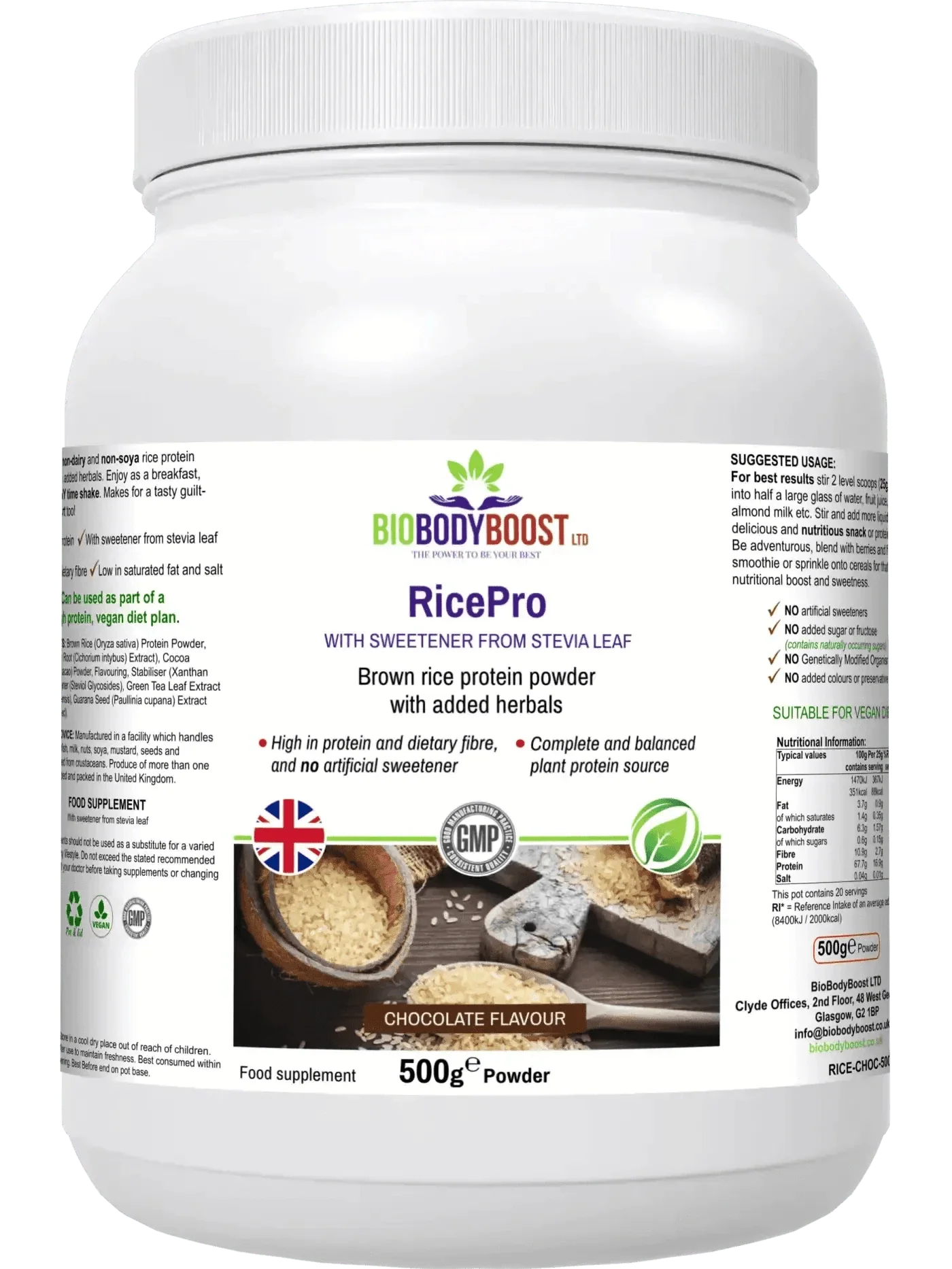 RicePro - Rice Protein Powder Blend-0