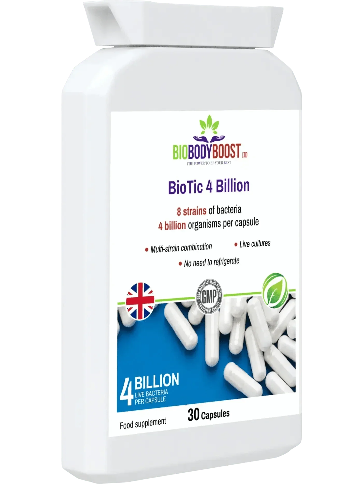 BioTic 4 Billion - Multi-Strain Probiotic-3