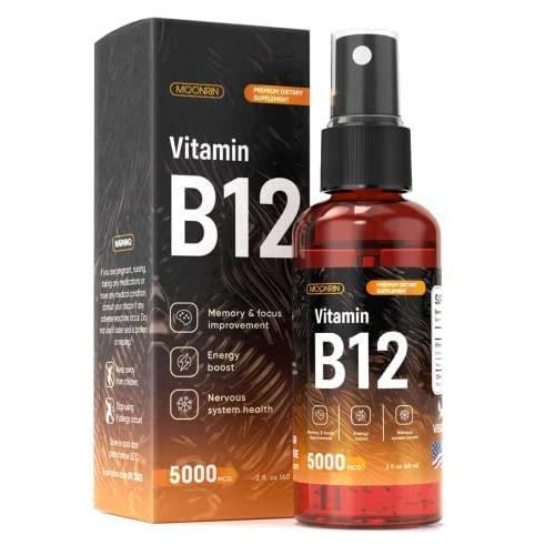B12 Liquid Spray – Vitamin B12 Drops for Energy and Nerve Function