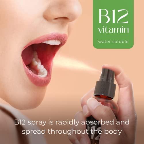 B12 Liquid Spray – Vitamin B12 Drops for Energy and Nerve Function