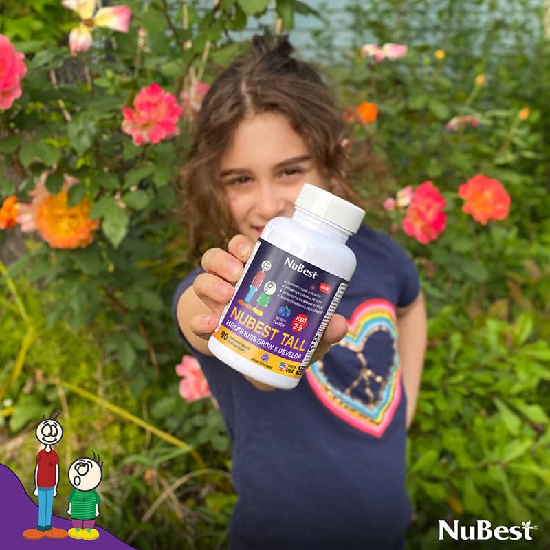 NuBest Tall Kids, Berry Flavor, 90 Chewables
