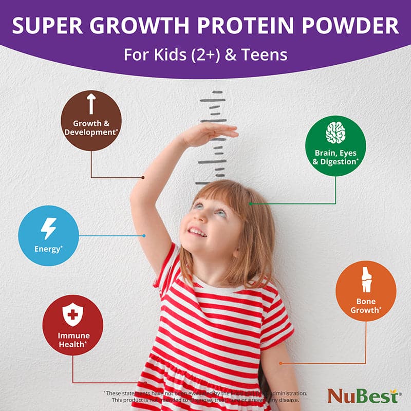 NuBest Tall Protein for Growth and Development, Kids and Teens 3+,