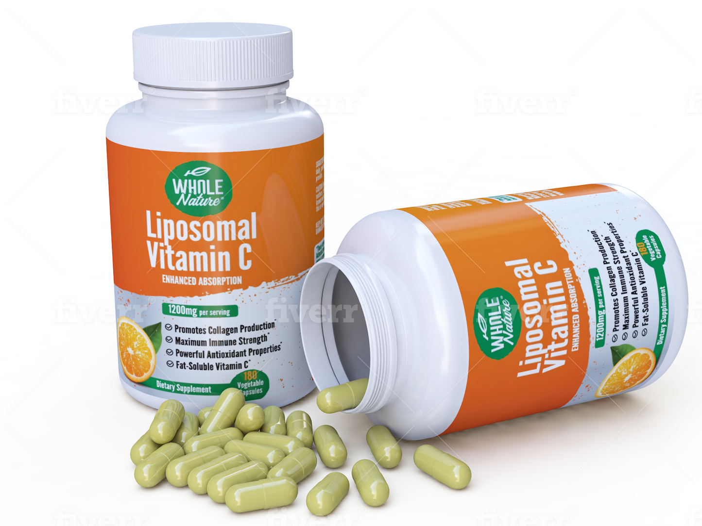 Whole Nature Liposomal Vitamin C 1200 mg-2