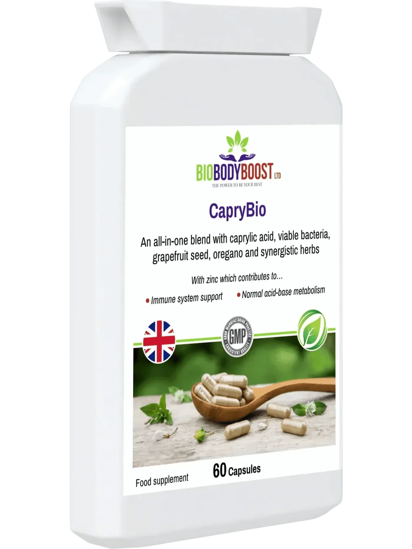 CapryBio - Antifungal Caprylic Acid Capsules for Digestive Health-3