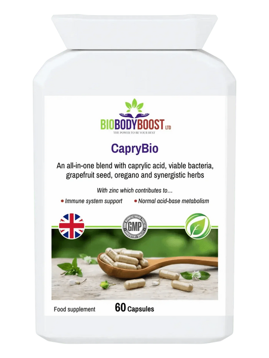 CapryBio - Antifungal Caprylic Acid Capsules for Digestive Health-0