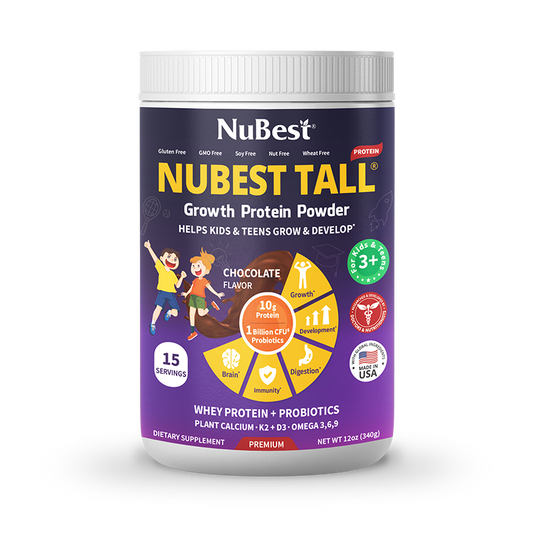 NuBest Tall Protein for Growth and Development, Kids and Teens 3+,